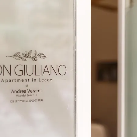 Don Giuliano Centro Appartement *